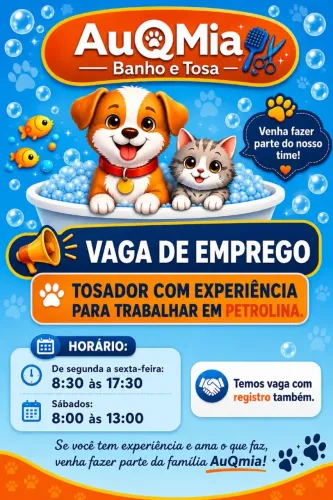 Vaga para Tosador