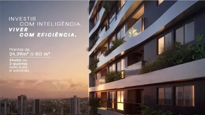 Millenium Urban Hall (AE) | Studios e 2 quartos | Em Boa Viagem ao lado do Costa Brava!!!