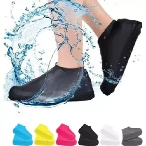 Bota de silicone de sapato para chuva