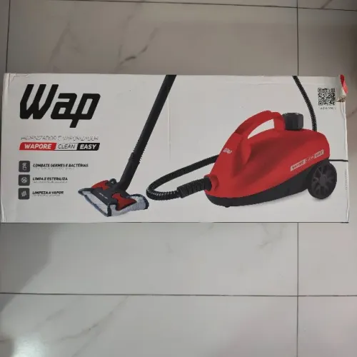 WAP Vaporizador e Higienizador Wapore Clean Easy 3 em 1, 750ml, Higieniza, Limpeza