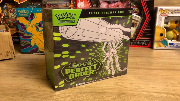 Pokémon TCG Elite Trainer Box mega Evolution / Edição Perfect Order Inglês / Envio Rápido