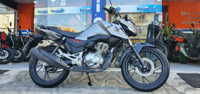 Honda Cg Fan 160 Flex 2026 Prata Único Dono