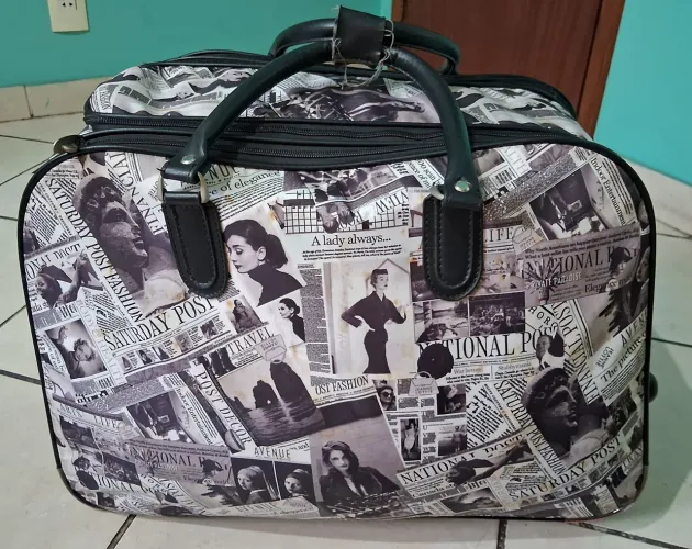 Mala de viagem com rodinha