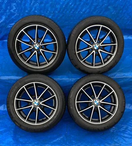Jogo Rodas Bmw 118i 116i 320i 2010 2011 2012 Aro 16 Preto