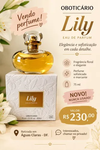 Lily Eau de Parfum 75ml - O Boticário
