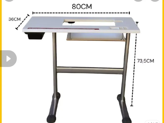 Mesa para máquina de costura