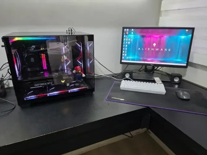 Pc Gamer Completo Ryzen 5 Com Rtx 3070 e 16 Gb De Ram SSd de 1 Tb e Monitor Dell