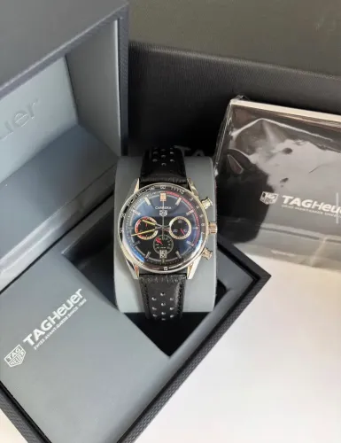 Relógio Tag Heuer Porsche Couro