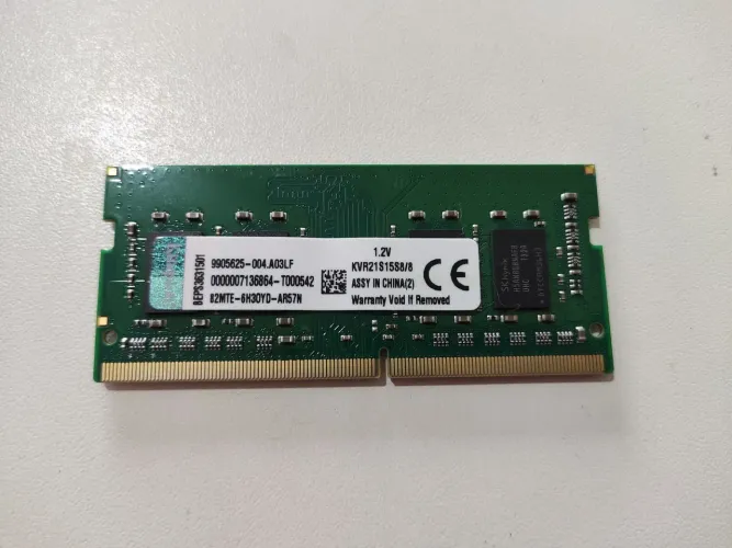 Memória Kingston ddr4 8gb Notebook
