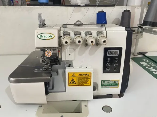 Máquina Nova Ponto Cadeia Bracob Direct S3 (Overloque)