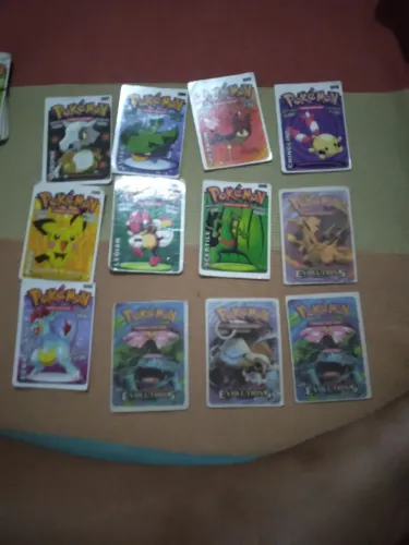 36 cartinhas de Pokemon