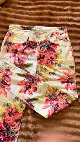 Calça estampada Maria Filó