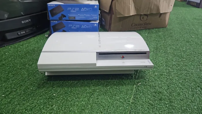 PS3 FAT Branco 1 TB/HEN Edição Ceramic White