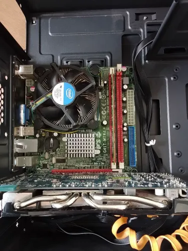 , gabinete, sem fonte , Kit placa mãe , com placa de vídeo, sem fonte