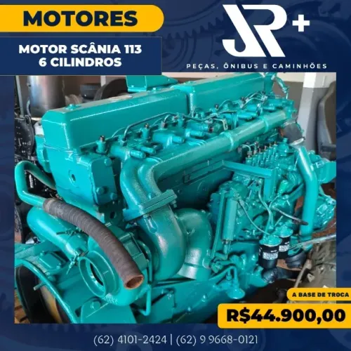 Motor Scânia 113 - 6 Cilindros