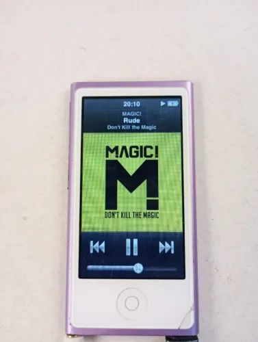 iPod Nano 7ª Geração Apple (Modelo A1446) Roxo - Ler Descrição (Necessita Bateria)