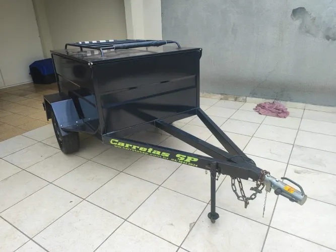 Carretinha Baú de Carga