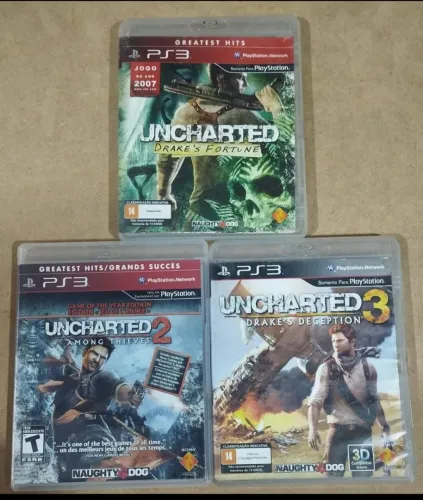 Combo Uncharted PS3 Original
