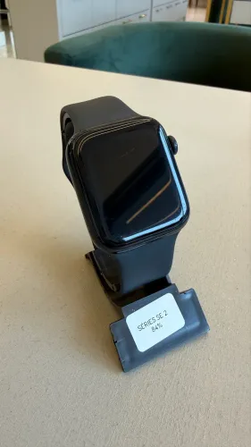 APPLE WATCH SE 2 44mm GPS+CELULAR PRETO SEMINOVO/ LOJA FÍSICA