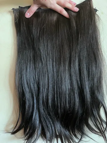 Cabelo brasileiro 2 telas 55 cm