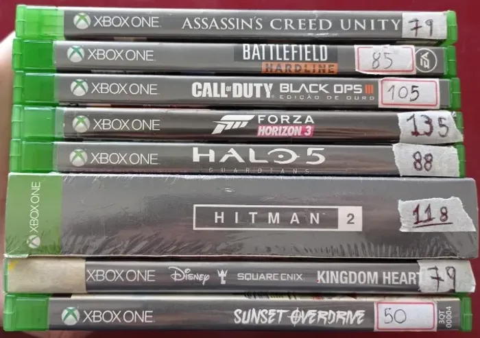 Jogos Xbox One CoD, Battlefield, Hitman, South Park, etc