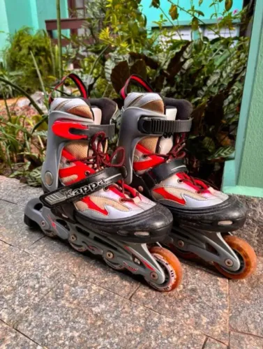 Patins Kappa in-LINE ABEC-5 / Número do 35 a 37.