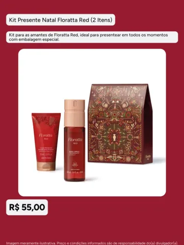 Kit Natal O boticário 2026