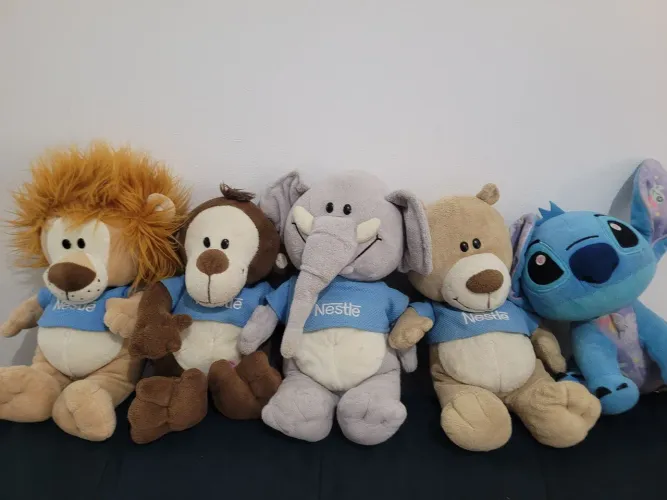 Ursos pelúcias todos em ótimo estado