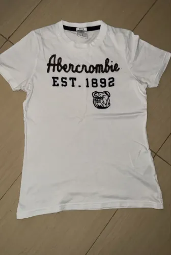 camisa de algodão Abercrombie