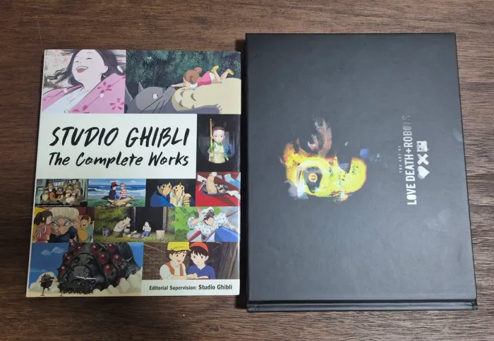 Studio Ghibli Complete Works + Art of Love Death and Robots