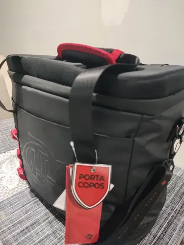 Bolsa Térmica Cooler Flamengo <br><br>Porta Copo
