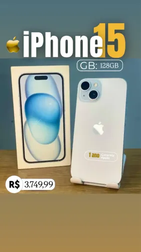 iPhone 15 128GB garantia Apple