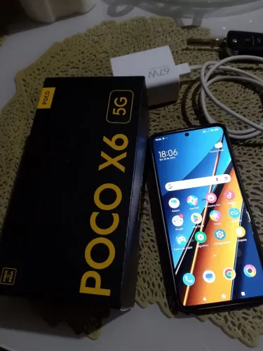 POCO X6 5G 12GB 512GB de armazenamento