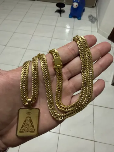 Corrente de ouro 38 gramas