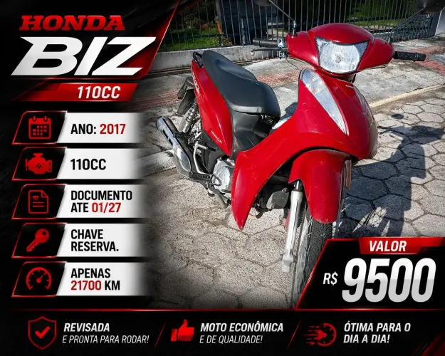 HONDA BIZ 110i 2017