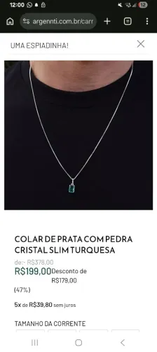 Corrente de prata 925