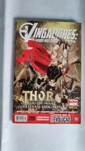 3 HQs do Thor e 1 dos Vingadores
