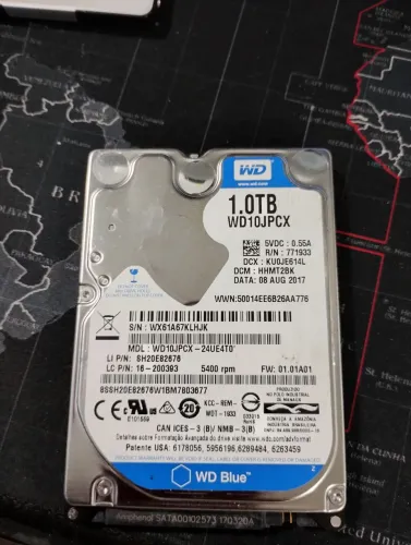 HD 1Tb WD para notebook