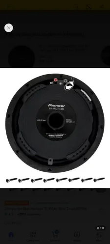 SUBWOOFER SLIM PIONEER 10"