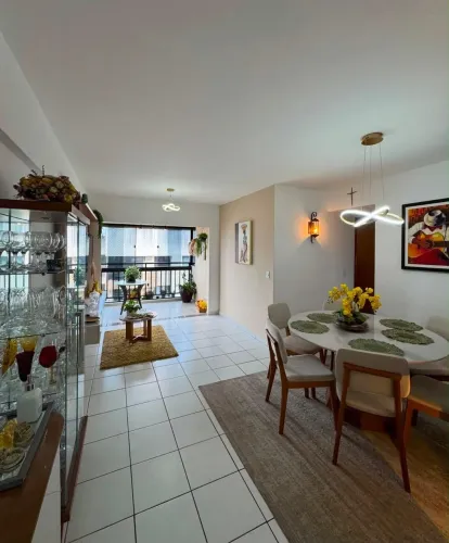 Apartamento, 3 quartos, 2 suítes, 77 m², 2 vagas no Nova Parnamirim em Parnamirim