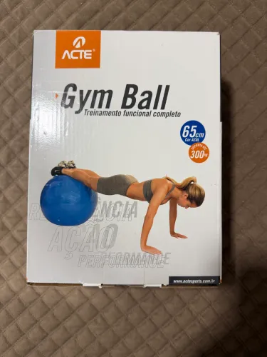 Bola pilates 65cm  rolo Miofacial e balança digital