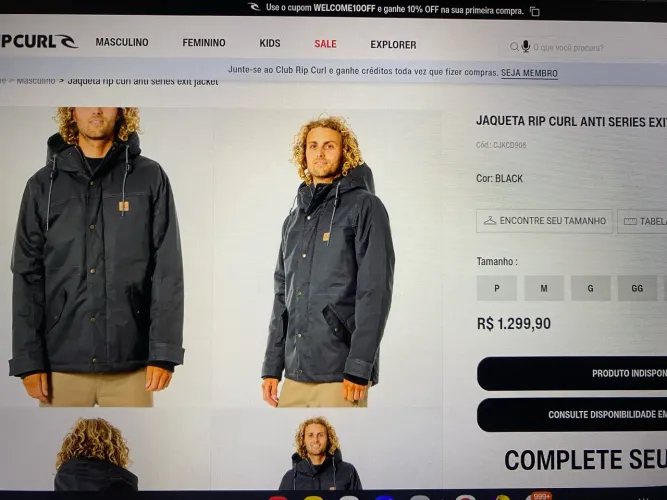 Jaqueta Rip Curl Anti Series Exit Jacket