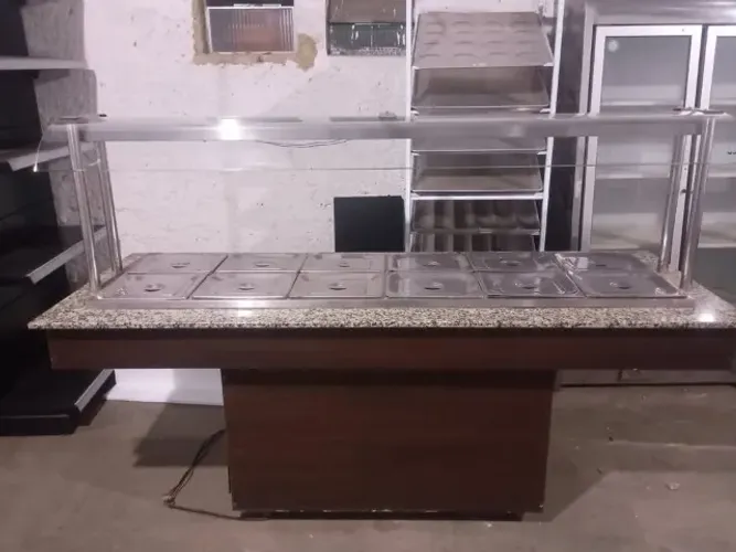 Buffet Self-Service Refrimate - Frio + Quente | 24 Cubas