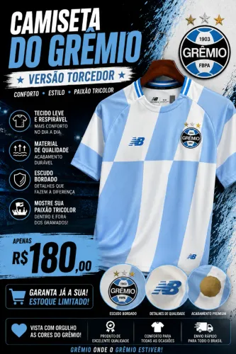 Camiseta  Gremio 
