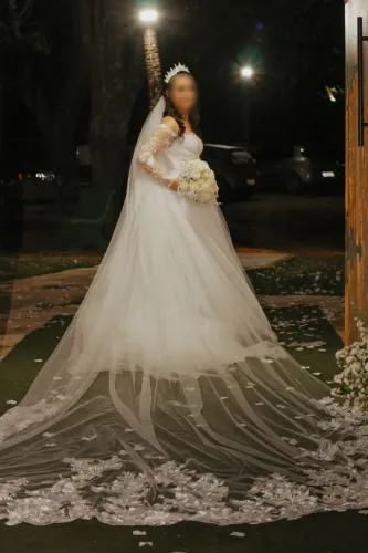 Vestido de noiva Romântico - M