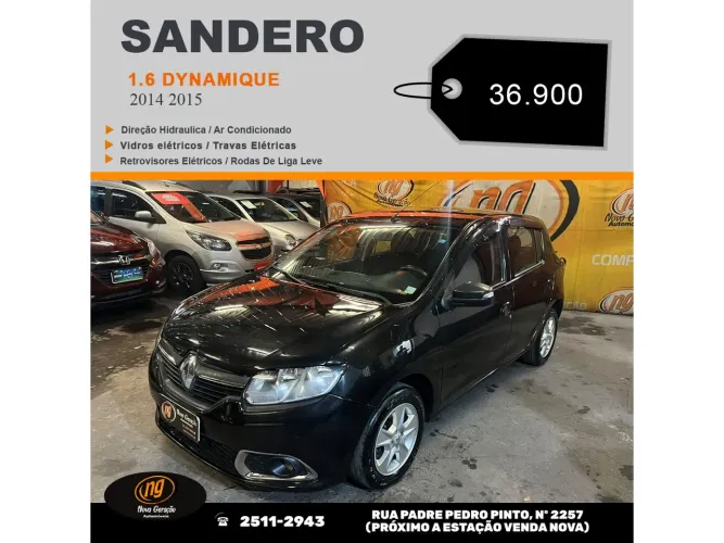 Renault Sandero Dynamique Flex 1.6 16V 5P 2015