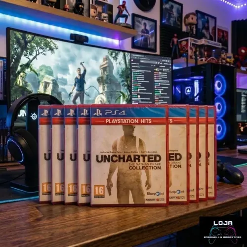PROMOÇÃO Jogo PS4 Uncharted Collection em Mídia Física - NOVO LACRADO - Faço OLXPAY
