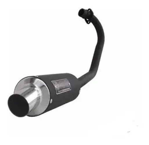 Escapamento Mini Turbo modelo F1 fortuna (preto) <br>fortuna