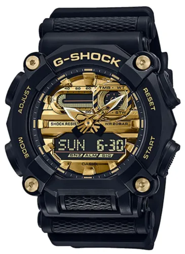 RELÓGIO CASIO G-SHOCK GA900AG-1ADR - NOVO NA CAIXA COM NOTA FISCAL