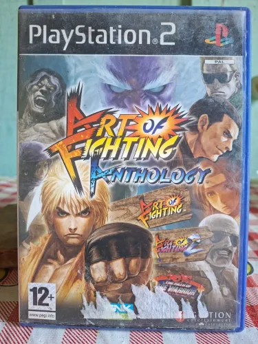 Jogo Art of Fighting Anthology para PlayStation 2 original região PAL europeu